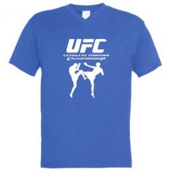 Чоловіча футболка з V-подібним вирізом Ultimate Fighting Championship - PrintSalon