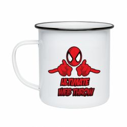 Кружка емальована Ultimate Web Throw - PrintSalon