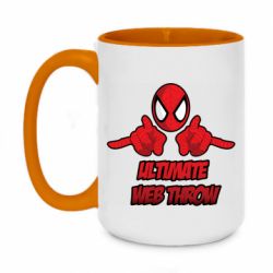 Чашка двокольорова велика Ultimate Web Throw - PrintSalon