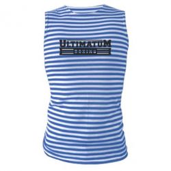 Майка-тельняшка Ultimatum Boxing - PrintSalon