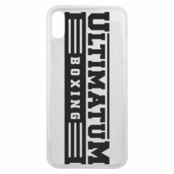 Чехол для iPhone Xs Max Ultimatum Boxing - PrintSalon