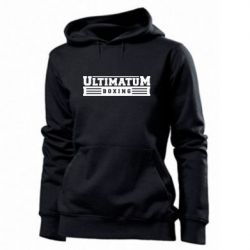 Женское худи Ultimatum Boxing - PrintSalon