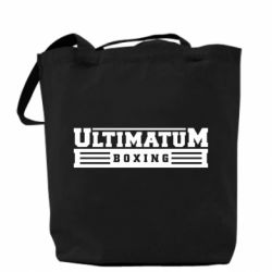 Эко-сумка Ultimatum Boxing - PrintSalon