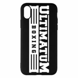 Чохол для iPhone X/Xs Ultimatum Boxing