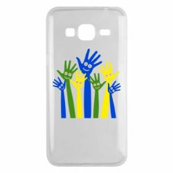 Чехол для Samsung J3 2016 Улыбки на руках - PrintSalon