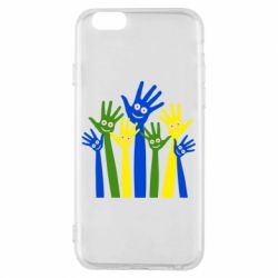 Чехол для iPhone 6/6S Улыбки на руках - PrintSalon