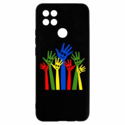 Чехол для Oppo A15s/A15 Улыбки на руках - PrintSalon