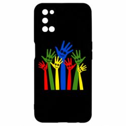 Чехол для Oppo A52/A72/A92 Улыбки на руках - PrintSalon