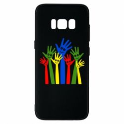 Чехол для Samsung S8 Улыбки на руках - PrintSalon
