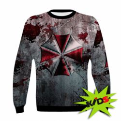 Детский 3D свитшот Umbrella Corporation art