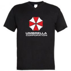 Чоловіча футболка з V-подібним вирізом Umbrella - PrintSalon