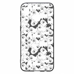 Чехол для Samsung A40 Undertale dog - PrintSalon