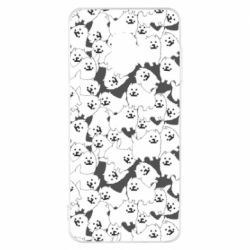 Чехол для Samsung A8 2018 Undertale dog - PrintSalon