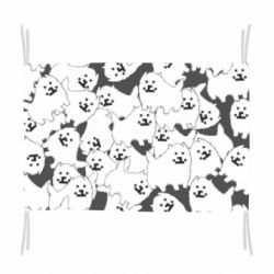 Флаг Undertale dog - PrintSalon
