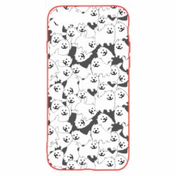 Чехол для iPhone SE 2020 Undertale dog - PrintSalon