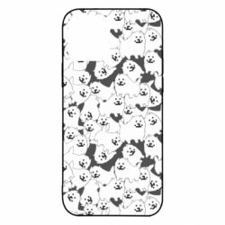 Чехол для iPhone 12 Pro Undertale dog - PrintSalon