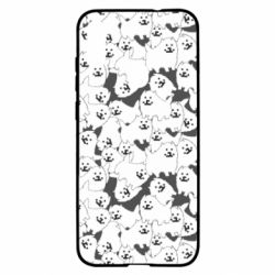 Чехол для Samsung A11/M11 Undertale dog - PrintSalon