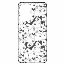 Чехол для Samsung A52 5G Undertale dog - PrintSalon