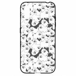 Чехол для Samsung A01/M01 Undertale dog - PrintSalon