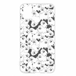 Чехол для Samsung M31 Undertale dog - PrintSalon