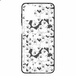 Чехол для Samsung M51 Undertale dog - PrintSalon