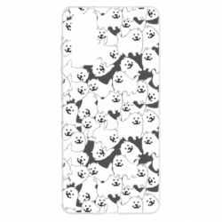 Чехол для Samsung S20 FE Undertale dog - PrintSalon