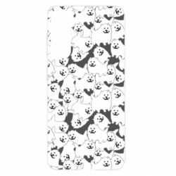 Чехол для Samsung S21 Undertale dog - PrintSalon