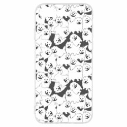 Чехол для iPhone 8 Undertale dog - PrintSalon