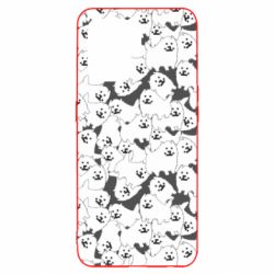 Чехол для Oppo Reno 5 Lite Undertale dog - PrintSalon