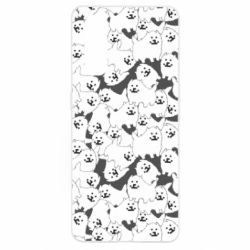 Чехол для Oppo Find X2 Undertale dog - PrintSalon