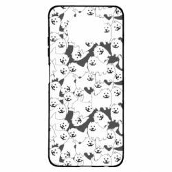 Чехол для Xiaomi Poco X3 Undertale dog - PrintSalon