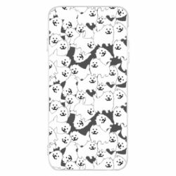 Чехол для iPhone 6 Plus/6S Plus Undertale dog - PrintSalon