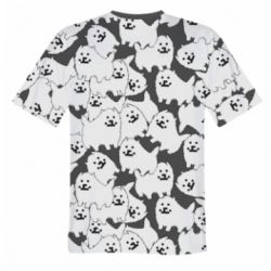 Мужская футболка 3D Undertale dog - PrintSalon