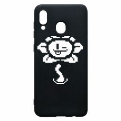 Чехол для Samsung A20 Undertale Flowey - PrintSalon