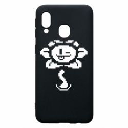 Чехол для Samsung A40 Undertale Flowey - PrintSalon
