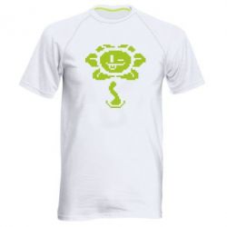 Мужская футболка для спорта Undertale Flowey - PrintSalon