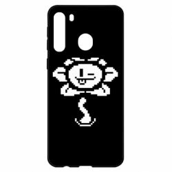 Чехол для Samsung A21 Undertale Flowey - PrintSalon