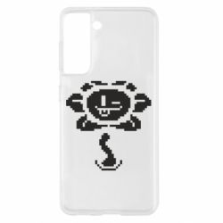 Чехол для Samsung S21 Undertale Flowey - PrintSalon