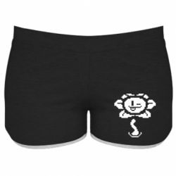 Женские шорты Undertale Flowey - PrintSalon