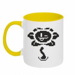 Чашка двокольорова Undertale Flowey