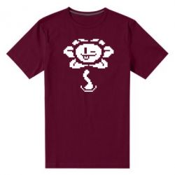 Мужская футболка премиум Undertale Flowey - PrintSalon