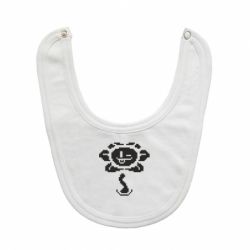 Слюнявчик  Undertale Flowey - PrintSalon