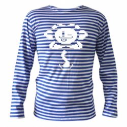 Тельняшка с длинным рукавом Undertale Flowey - PrintSalon