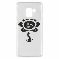 Чехол для Samsung A8 2018 Undertale Flowey - PrintSalon