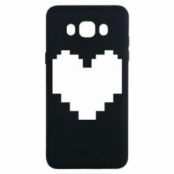 Чохол для Samsung J7 2016 Undertale heart - PrintSalon