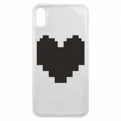 Чохол для iPhone Xs Max Undertale heart - PrintSalon