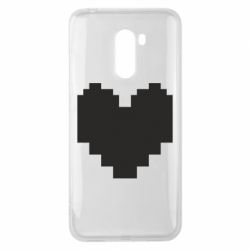 Чохол для Xiaomi Pocophone F1 Undertale heart - PrintSalon