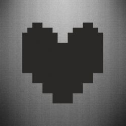 Наклейка Undertale heart - PrintSalon