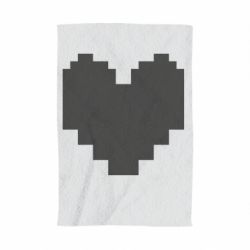 Рушник з принтом Undertale heart - PrintSalon