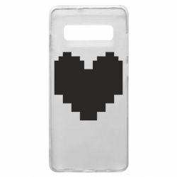 Чохол для Samsung S10+ Undertale heart - PrintSalon